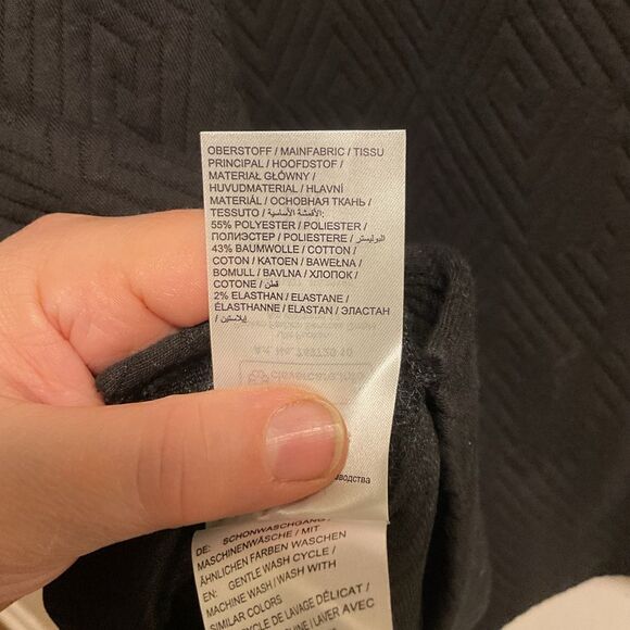 NWT Ulla Popken black top sz.US 28/30 Eur 58/60 - Picture 7 of 7